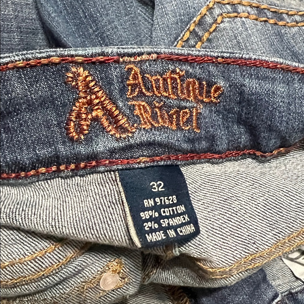 VTG Antique Rivet jeans (32) - Picture 2 of 5